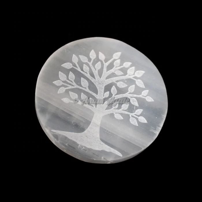 Wholesaler Orange Selenite Ying Yang Engraved Charging Plate Polished Crystal Feng Shui Style Directly From India Buy Online