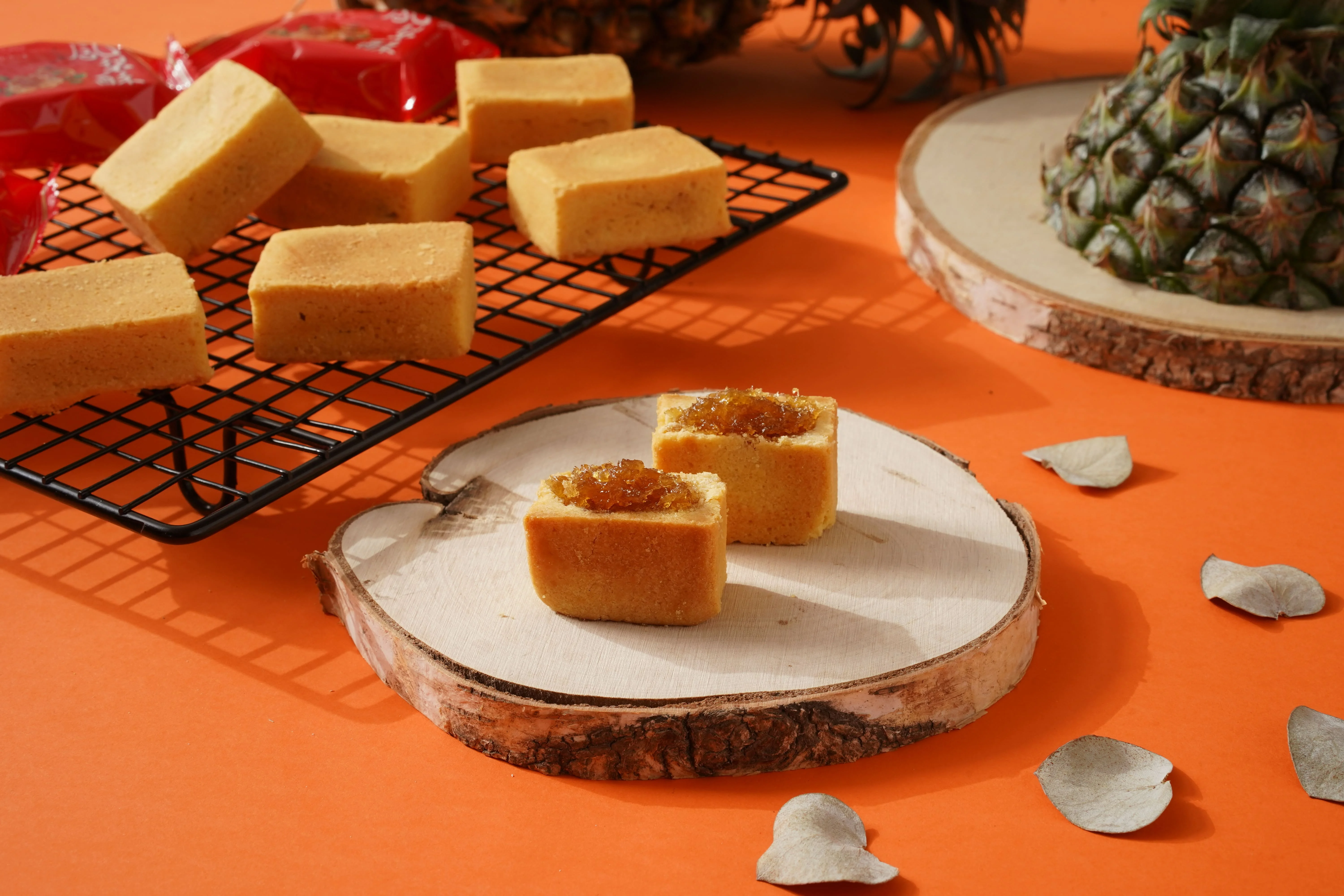 Ананасовый торт для закусок