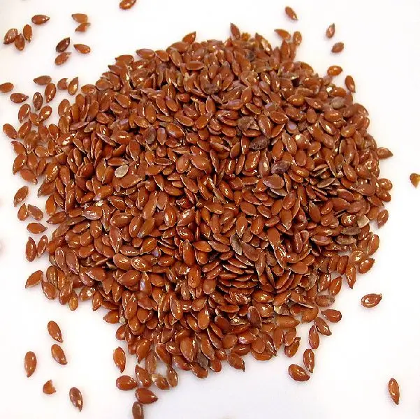Flax Seeds Gold (THE ELITE HERBAL) from India Linseed Grain Brown AD Single Herbs & Spices ANISE Dried Raw Non GMO Whole