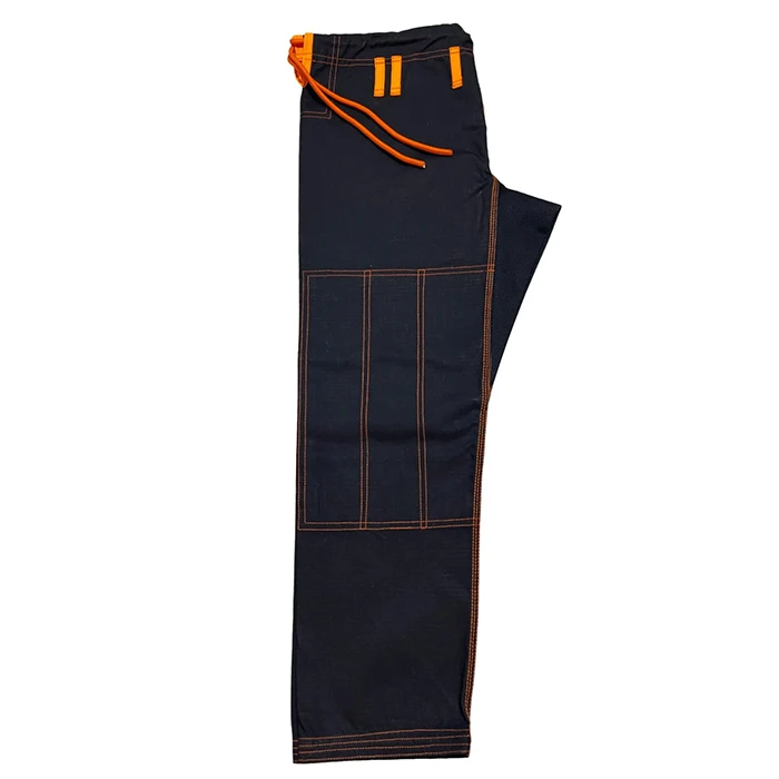 Top Quality Custom Made Jiu Jitsu Gi Orange Stitching Kimonos Gi 100% Cotton Perl Weave 450gsm Comfortable Breathable Kimono GI
