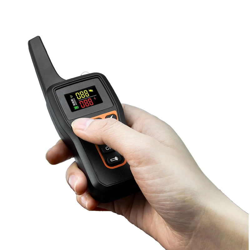 New Product Color Screen Shock Dog Training Collar Pet Training Products Electronic Bark Collar With Remote Control