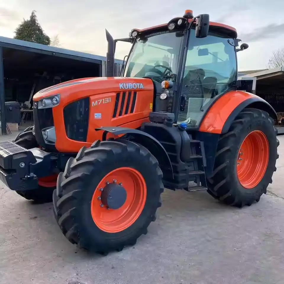 Высококачественный Подержанный трактор KUBOTA M954 4wd, сельскохозяйственное оборудование, трактор