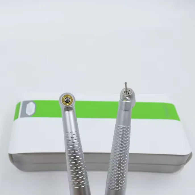 Best Selling 2 Hole 4 Holes 45 Degree High Speed Air Turbine Surgical 5 Led Five Point Water Spray Dental High-Speed Handpiece