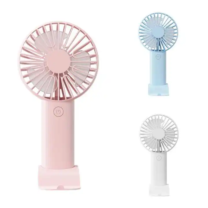 2024 New Arrivals Rechargeable Portable Mini Handheld Fan Cheap Price White Pink Lash Fan Hand Held Fan For Travel Outdoor