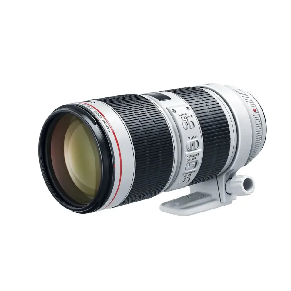 Горячий продукт EF 70-200 мм f/2.8L IS III USM объектив для цифровых зеркальных камер, белый
