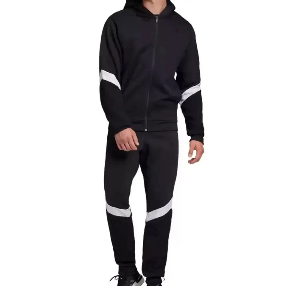 Pakistan Factory Custom logo men track Suits Private label jogger sets Knit cotton Premium tech fleece tracksuits