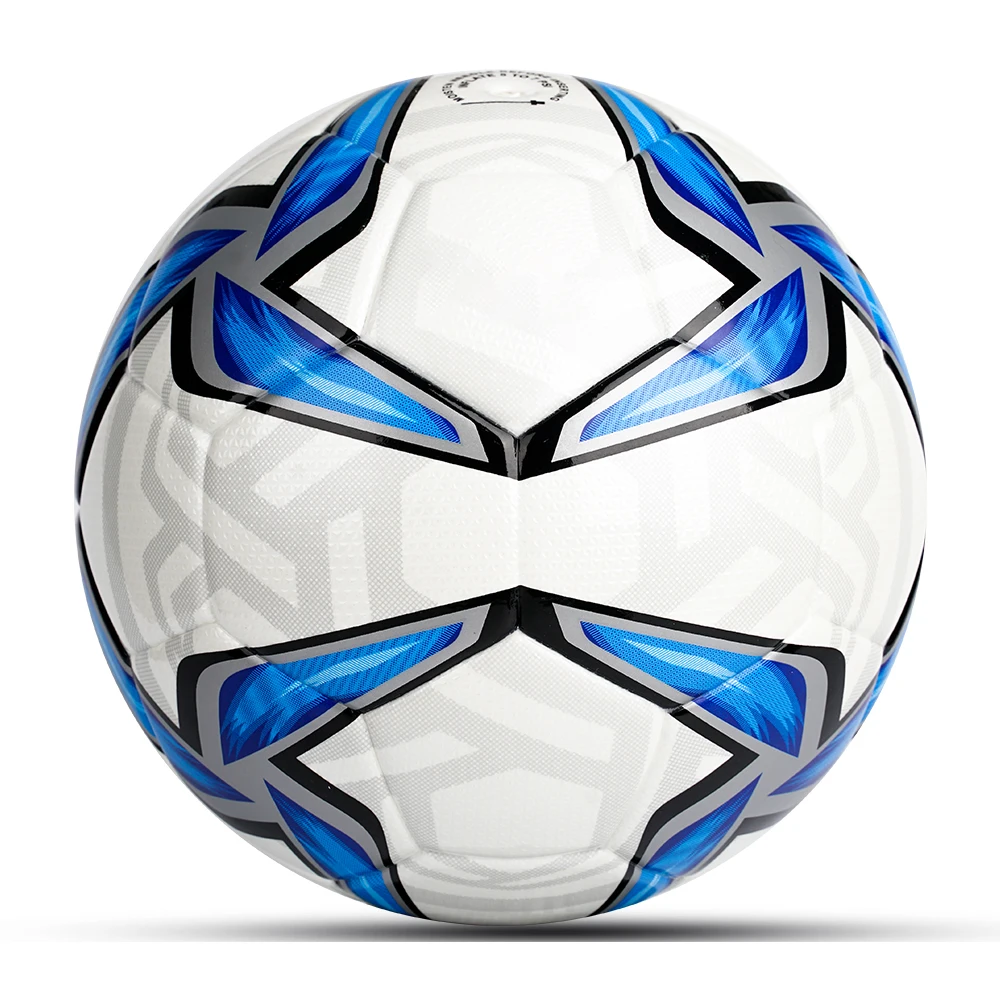 Premium Balones de Futbol Soccer Design Deflated Bulk Soccer Balls in Argentina, Pink, Blue, and Green Variants
