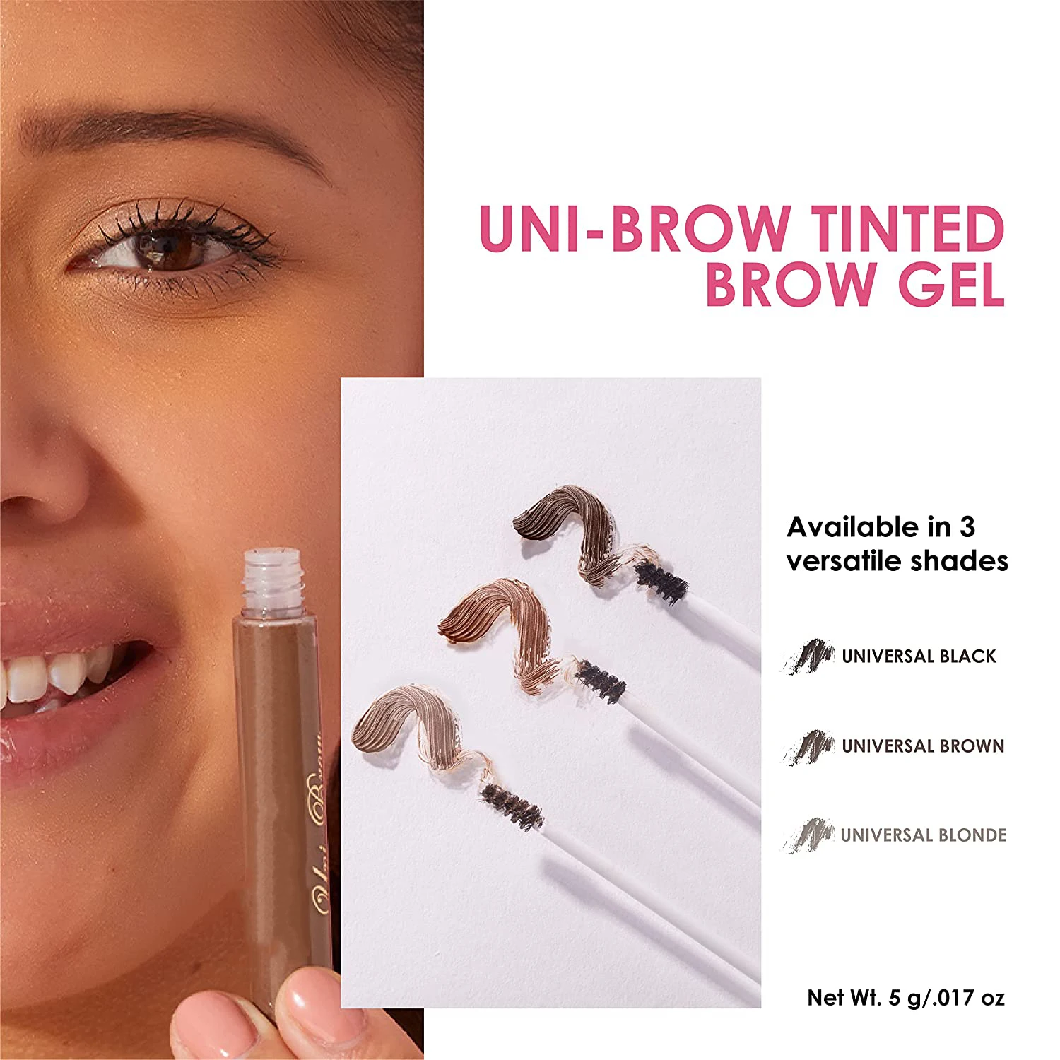 NEW Volumizing Eye Brow Tint Gel Eyebrow Wholesale High Pigment Makeup with Microfiber Brush