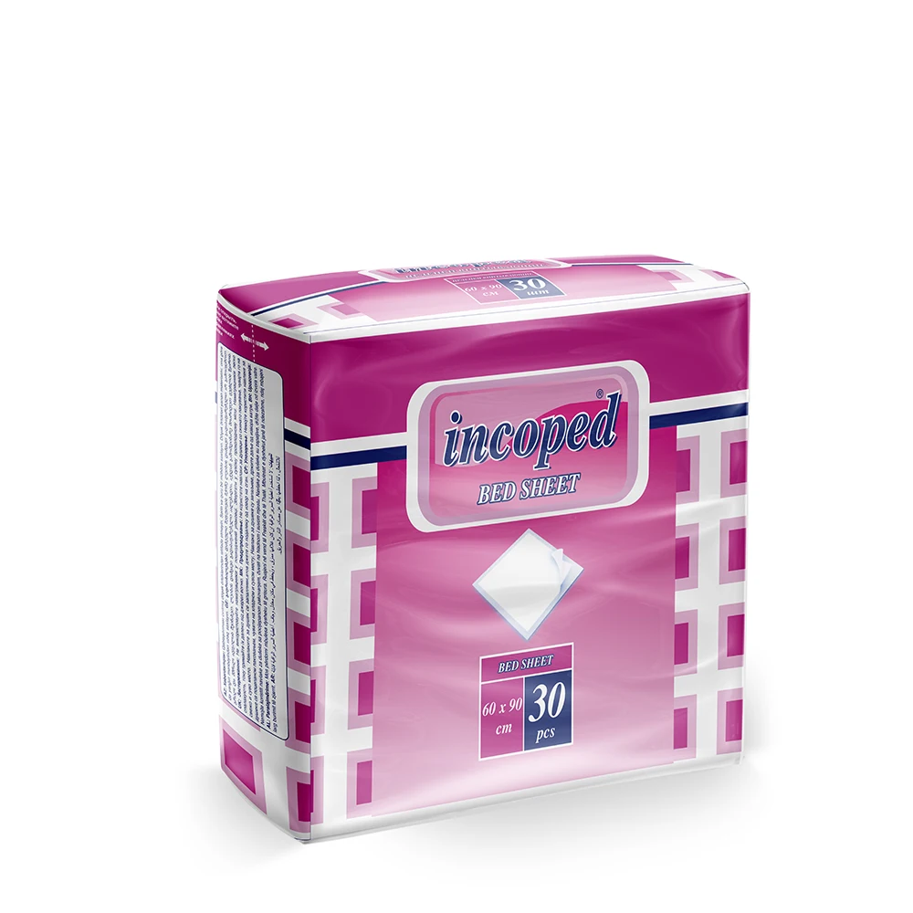 Bulk Supplier Incoped Bed Sheet Under Pad  Soft and Comfortable Sheet available At Latest Market Price