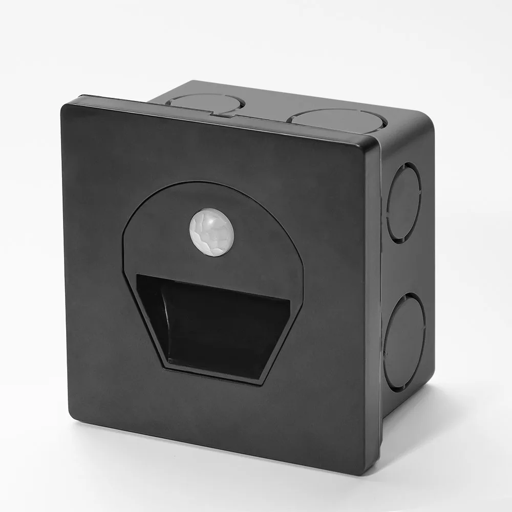 King lanca  Indoor Recessed Human Body Induction Microwave Motion Sensor LED Stair light for Step Ladder Wall Lamp