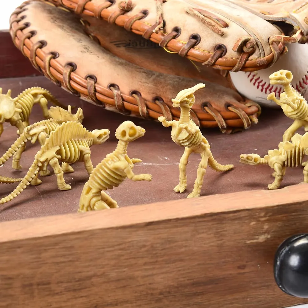 Dinosaur skeleton sculpture other educational toy for kid, Animal & dinosaur fossil model toy set Mini Dinosaur Toy Plastic