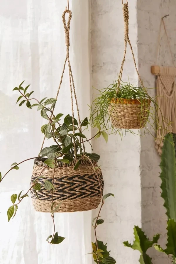 Vietnam Cheapest Item Seagrass Woven Baskets Handmade Decorative Planters Small Other Storage Organization For Home Decor