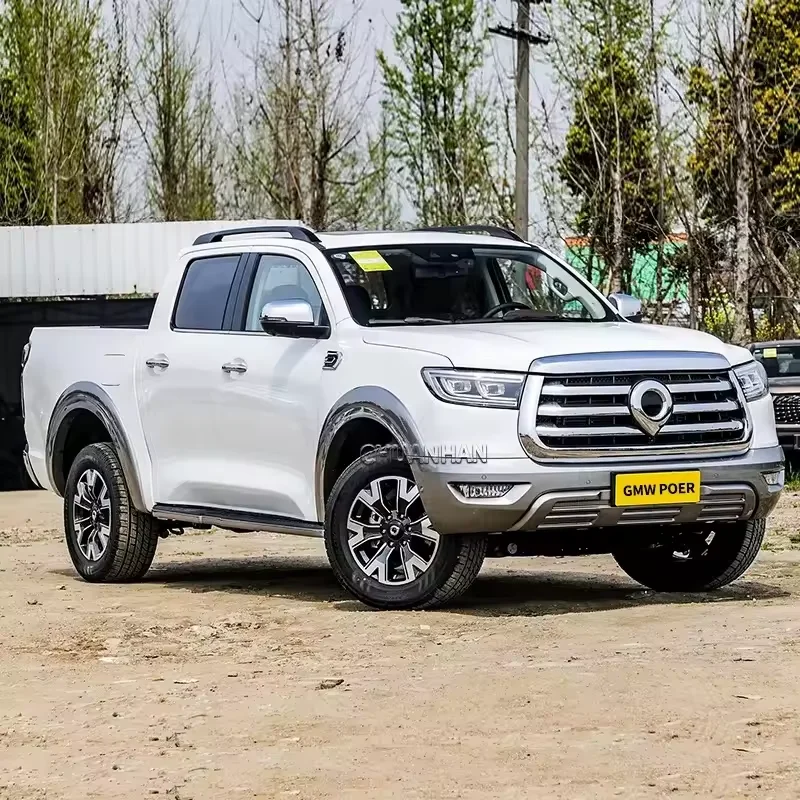 2022 New Design Great Wall Poer 7 pickup truck 2wd 4x4 auto version diesel fuel small truck factory direct sale