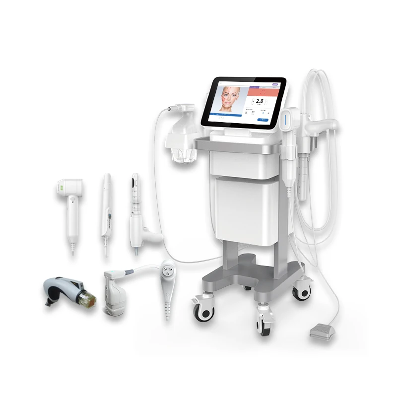 Newangie 12d hifu facial  hifu face lift vaginal tightening machine body machine  for face smas lifting anti wrinkle