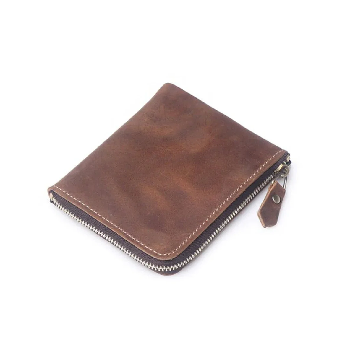 Best Branded New small card  purse vintage mini change Wallet leather wallet genuine leather Wallet pouch An Unisex  Product