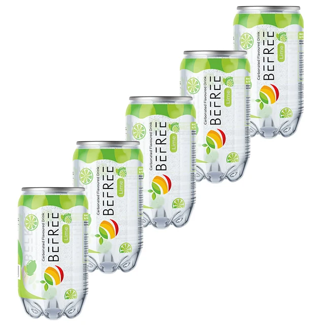 Hot Selling Online Beverage 350ml Multiple Fruit Flavor Soda Sparkling Beverage Online Customization Halal Malaysia Carbonated