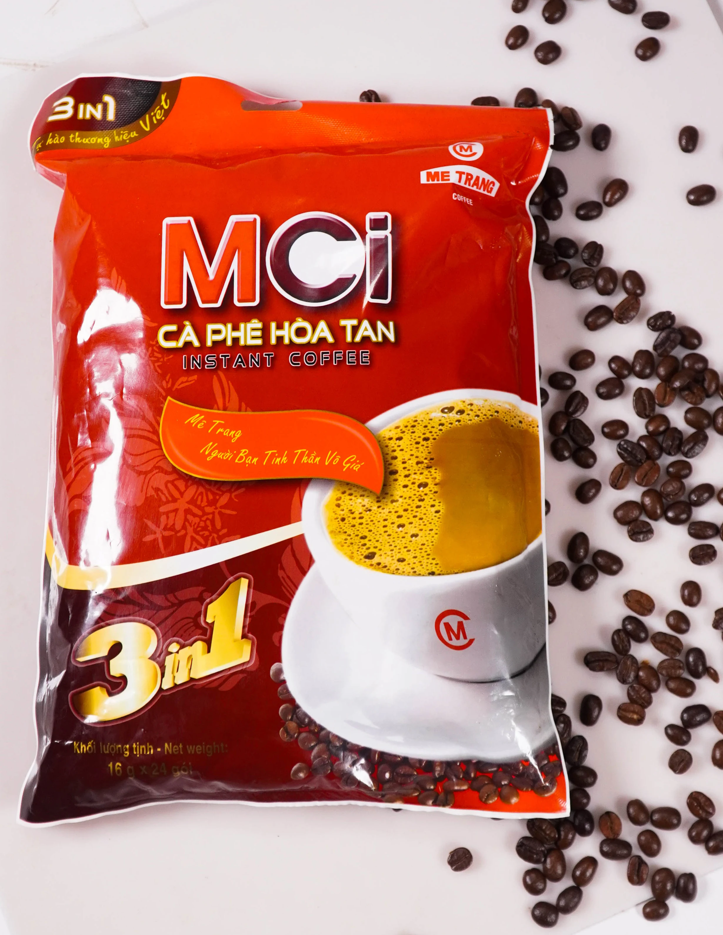 Coffee for busy man 3 IN 1 COFFEE INSTANT Packing 16gr/ sachet best quality from Viet Nam