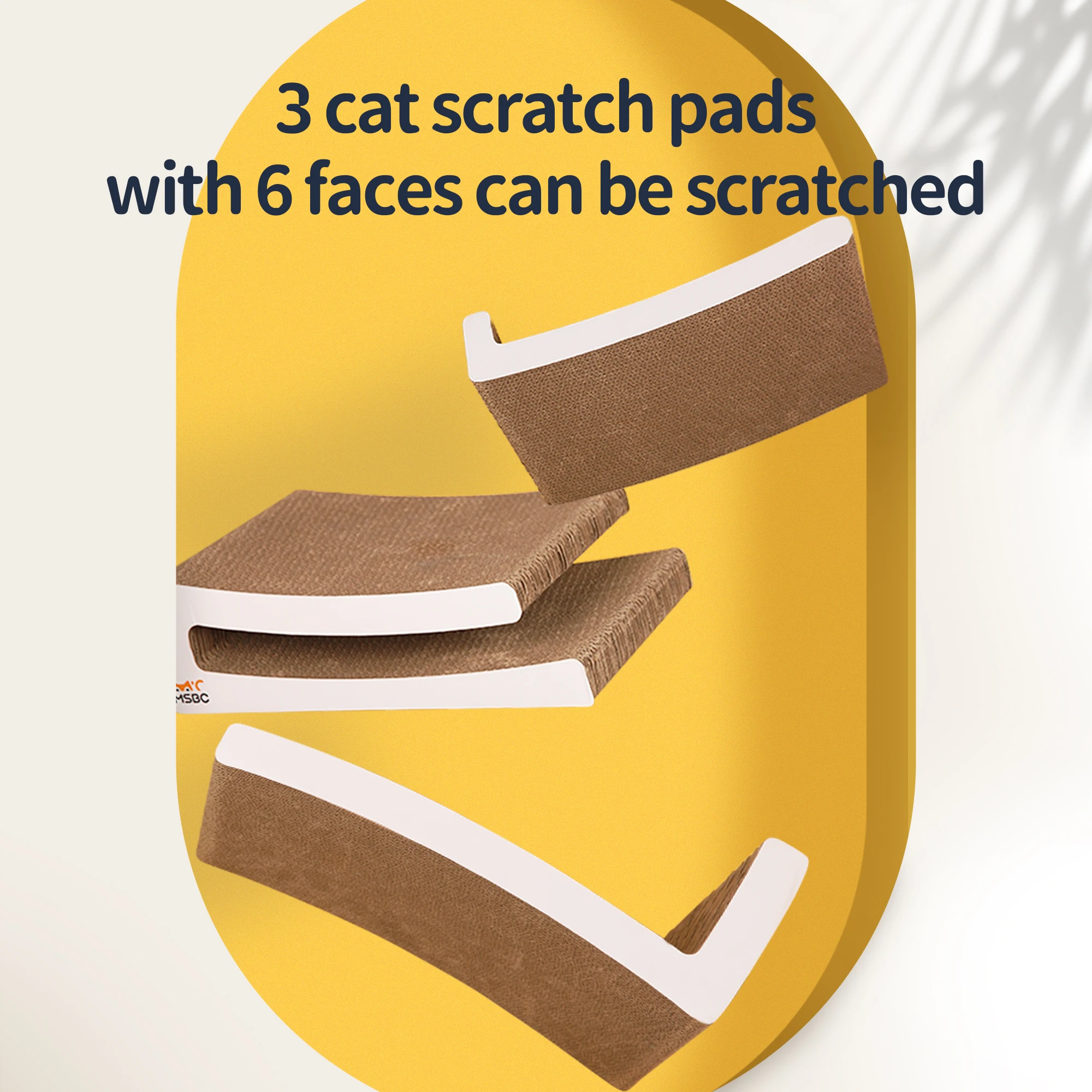 Large High-Density BC Flute Eco-Friendly Customized Combination Cat Scratcher and Pet Supplies Toys