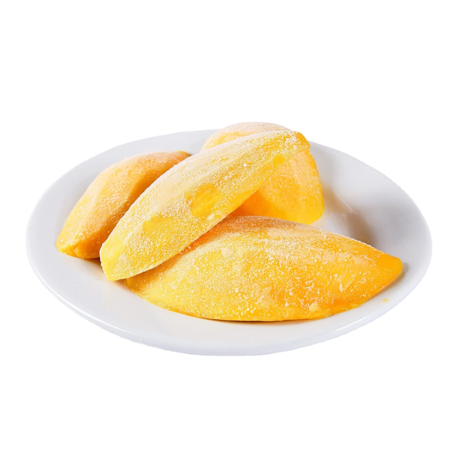 Frozen mango natural yellow sweetness like fresh mango cut into pieces and packed as required