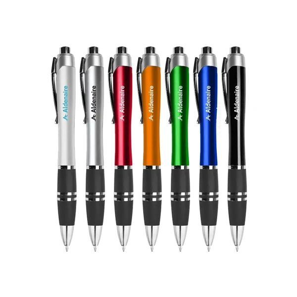 Push-Action Ballpoint Pen Push Your Ideas Forward Smooth Writing at Your Fingertips Easy-Click Pen
