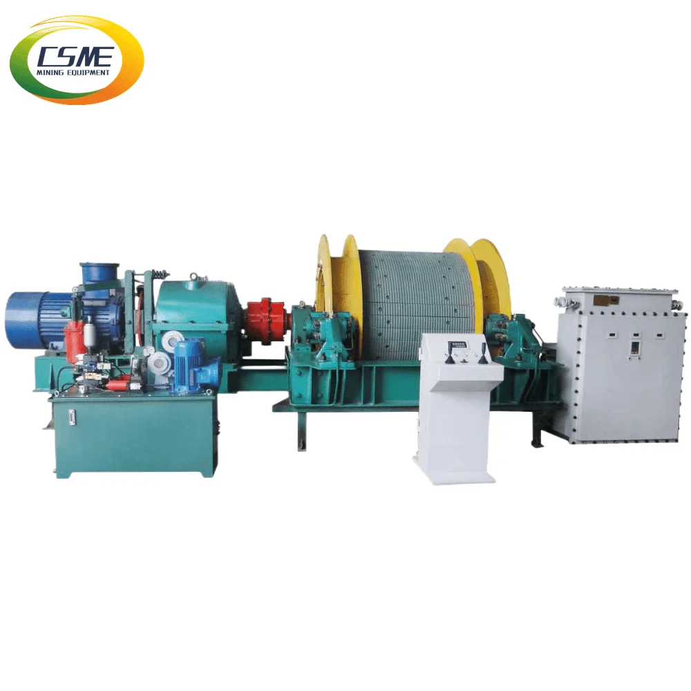 Multi wire rope winch hoist motor for suspended platform