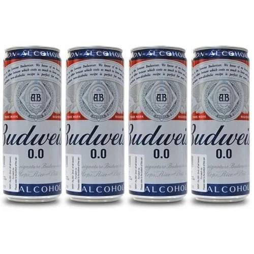 100% high quality Budweiser Non Alcoholic Beer Zero Dot Zero 330 ml Case