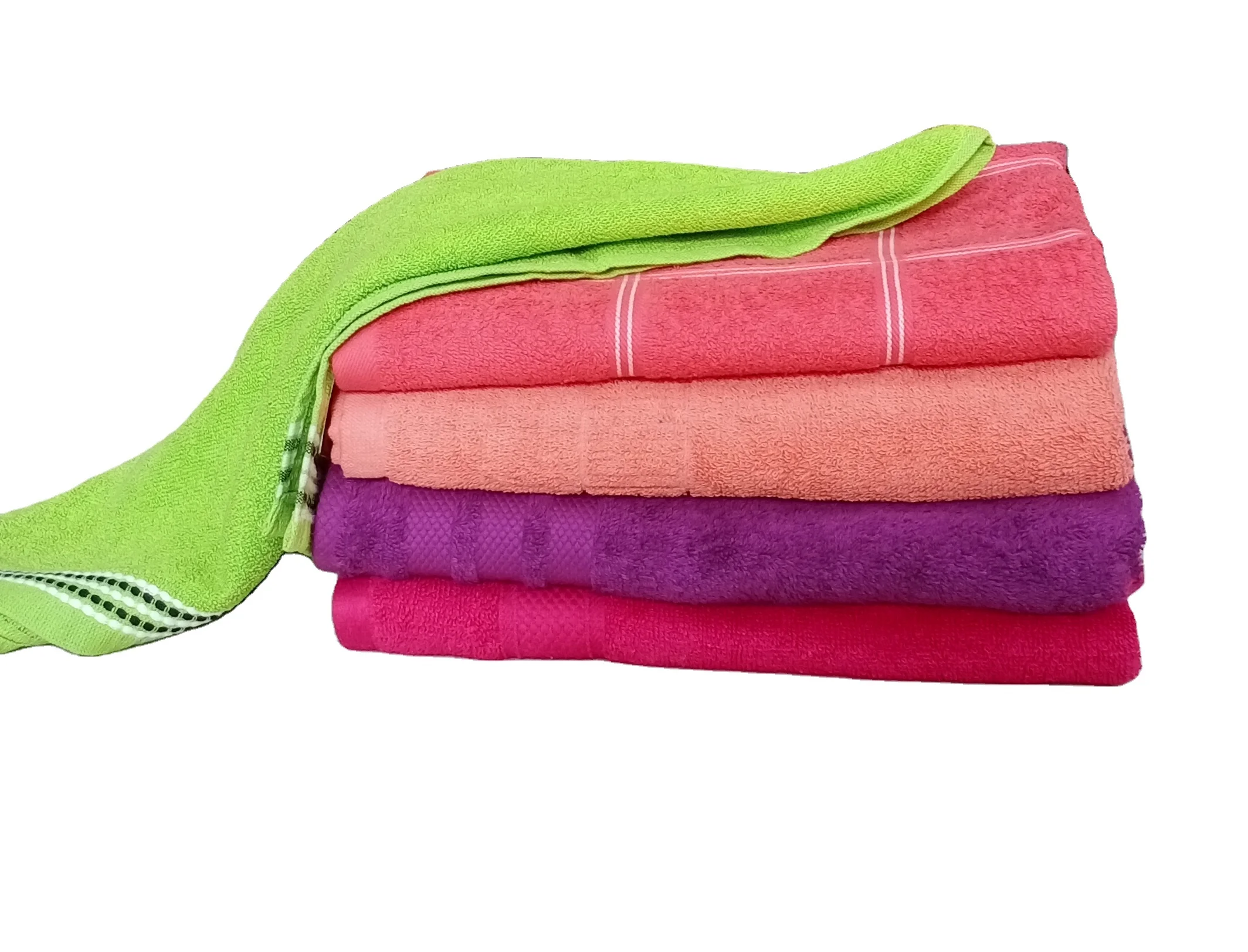 Natural Premium Top Grade Quality Cotton Bath Towel With Customized Color Available For Sale By Exporter