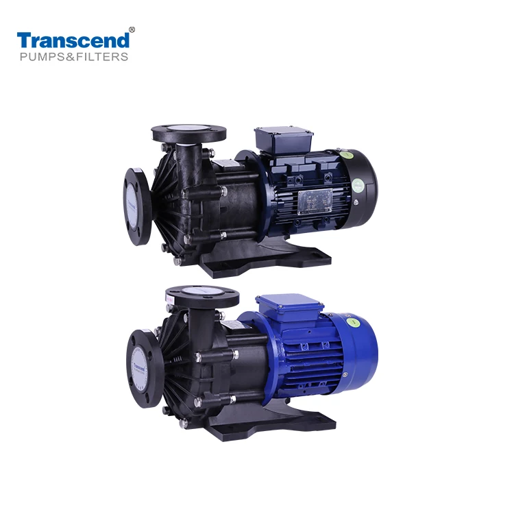 Transcend CX Series Pvdf Horizontal Sealless Magnetic Coupling Centrifugal Pumps for High-Temperature Fluid Acid Alkali Pump