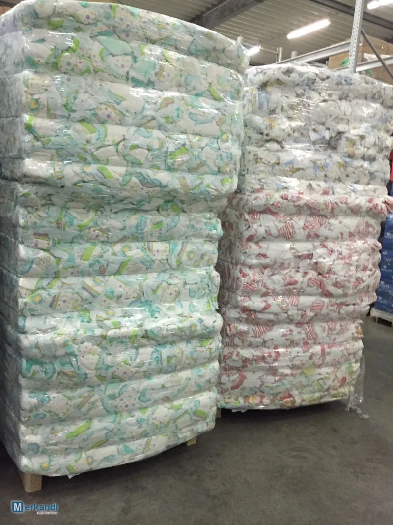 Factory Rejected Grade B Diapers/Nappies,Wholesale Baby Diapers Stock Lot grade B baby diapers