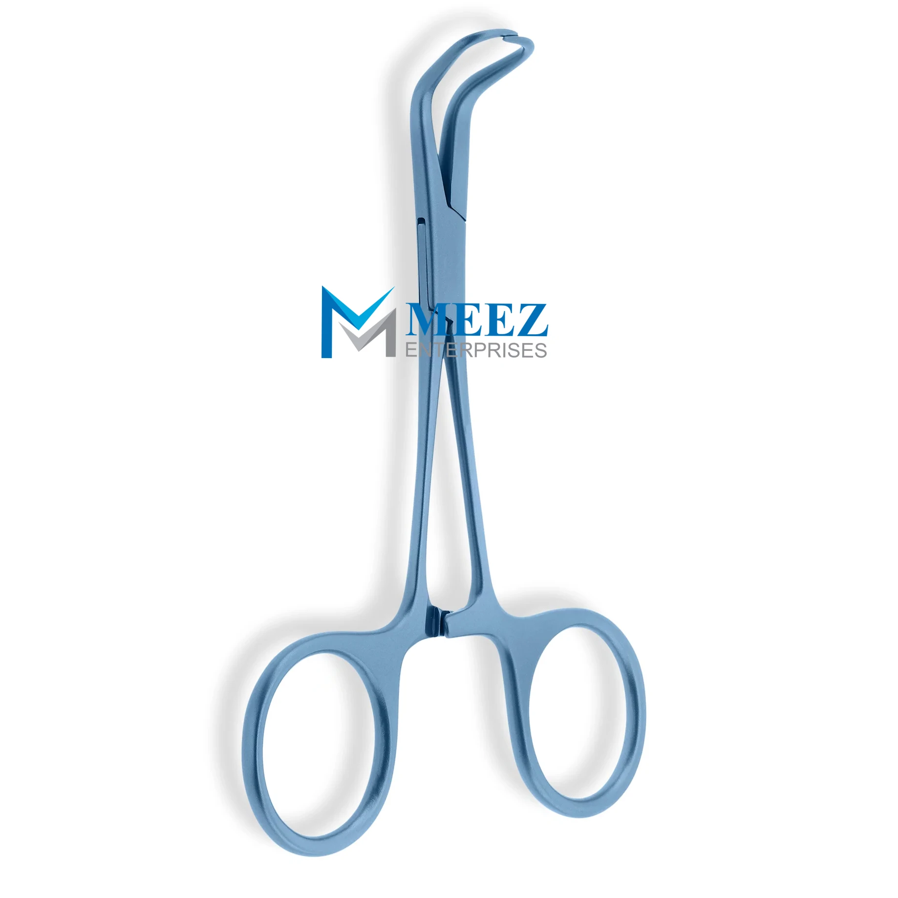 Latest Design Wholesale Hemostatic Forceps 90 Degree Curved Surgical Veterinary Clamping Forceps