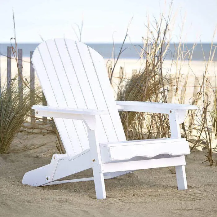 Handmade Relax Wooden Sun Lounger Chair Outdoor Furniture