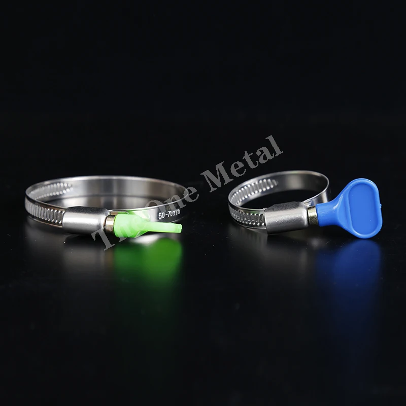 DIN3017 German type hose clamp with butterfly with W2 material