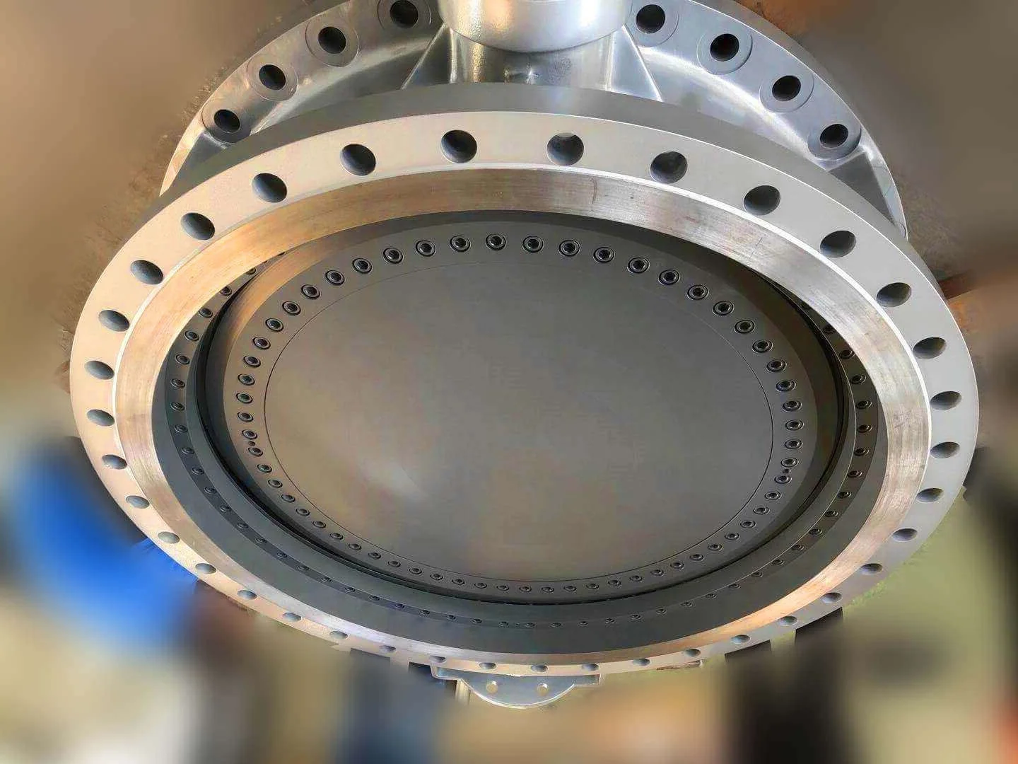 Stainless steel Triple Eccentric Flanged Multi Function Control Marine Butterfly Valve