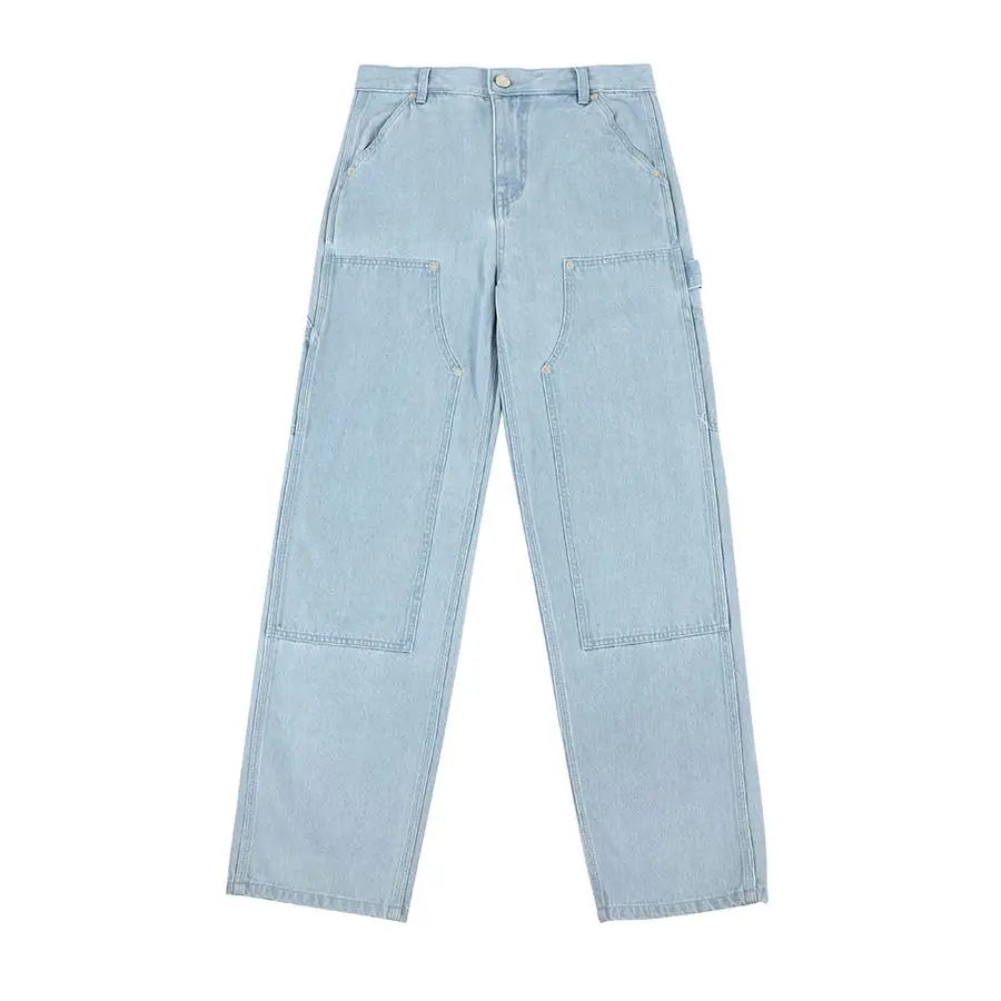 Girls Casual Clothing Used Pants Jeans Used Clothes in Bales Rope Baggy Jeans