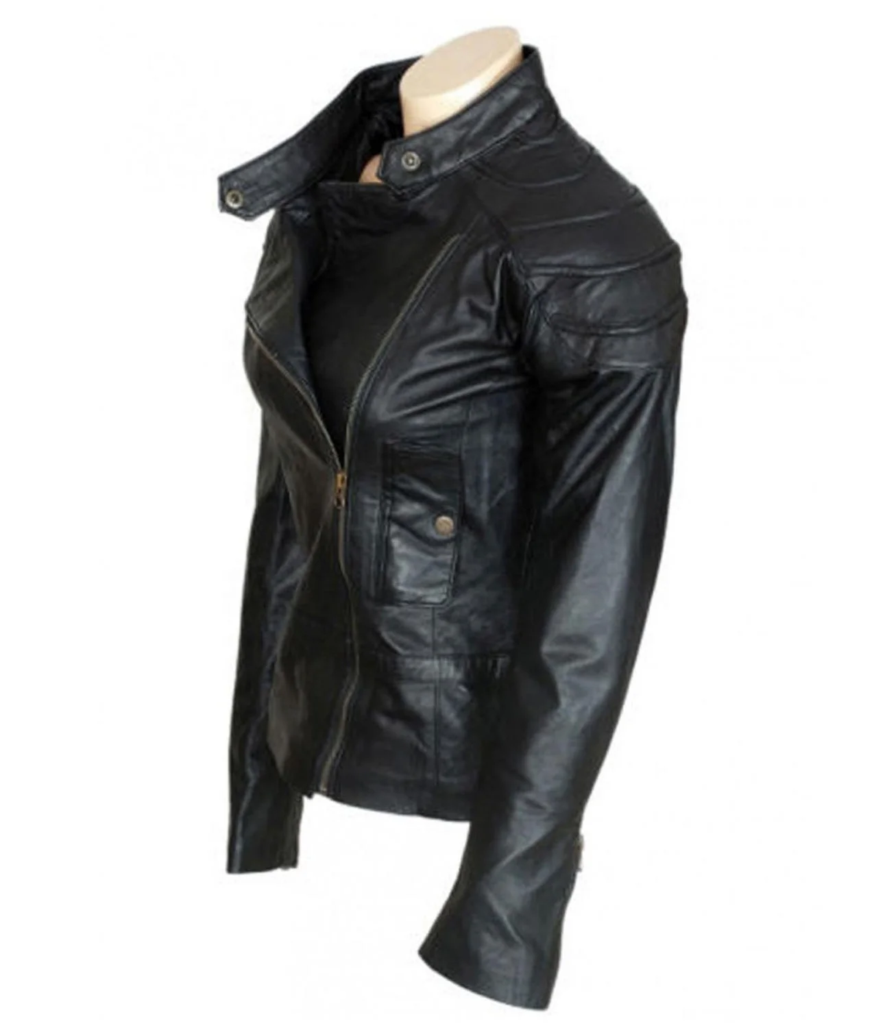 Women Classic Comfortable Super Soft Leather Black jacket With 100% Pure Quality of Sheepskin Fully Customized  and Personalized