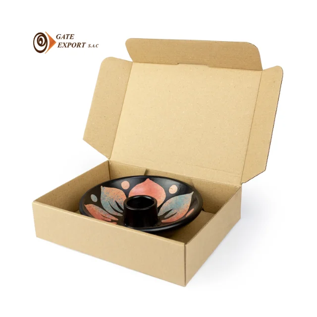 Wholesale 100% Peruvian PALO SANTO HOLDER Handmade Wood Artisan Work Cone Sandalwood Scent Aromatherapy Agarwood Packaged Boxes