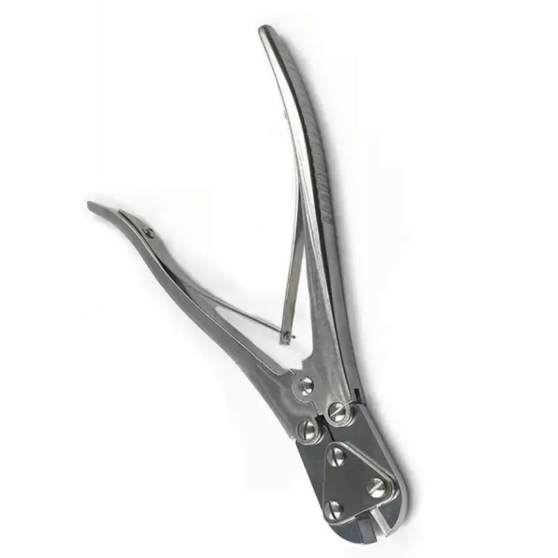 Медицинские заточные ортопедические щипцы Kirchner гладкие из нержавеющей стали булавка для кости резак проволоки