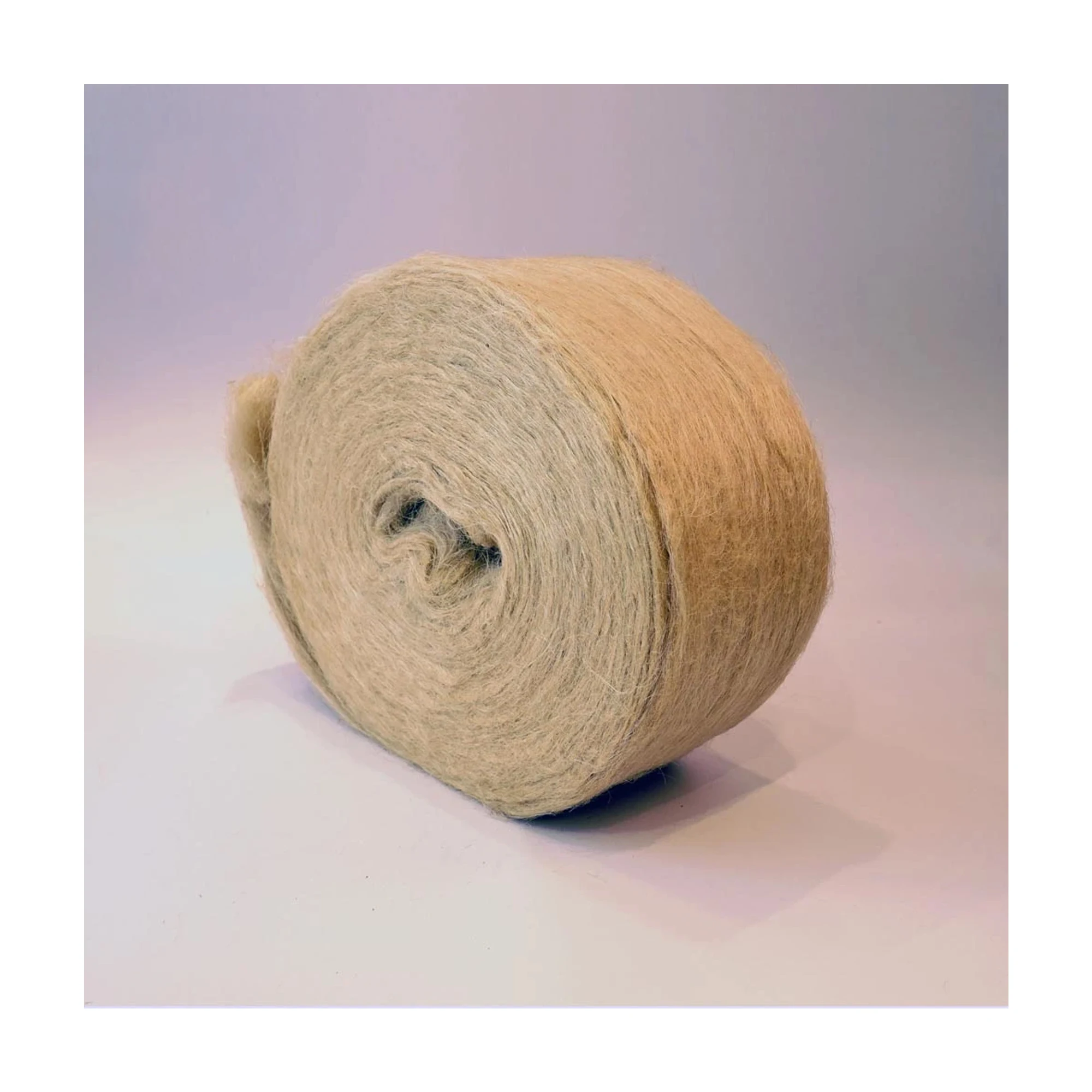 New Arrival 100% Natural Eco & Weather Friendly Export Oriented Wholesale Price Eco-friendly Jute Sliver Roll From Bangladesh