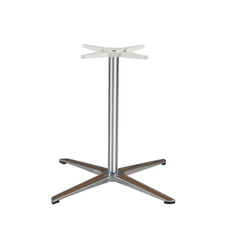 Hot sale  four star durable steady aluminum material leg table base