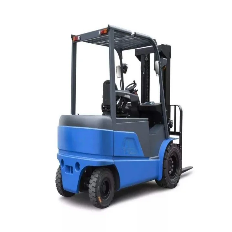 Low price of light four-wheel electric forklift Three ton electric forklift All terrain lifting forklift