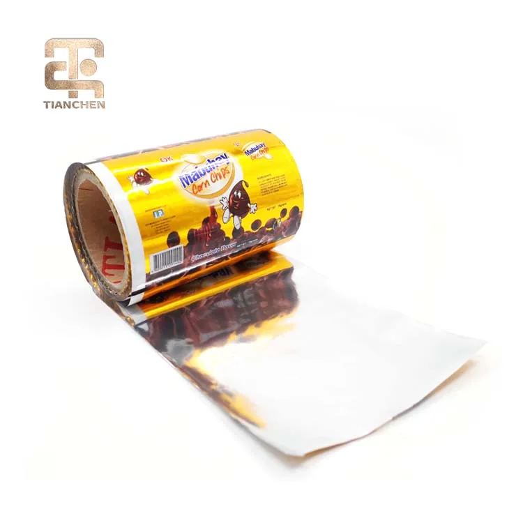 Hot Sale Flexible Snack Food High Quality Cookie Aluminum Foil Laminated Plastic Packaging Roll Film