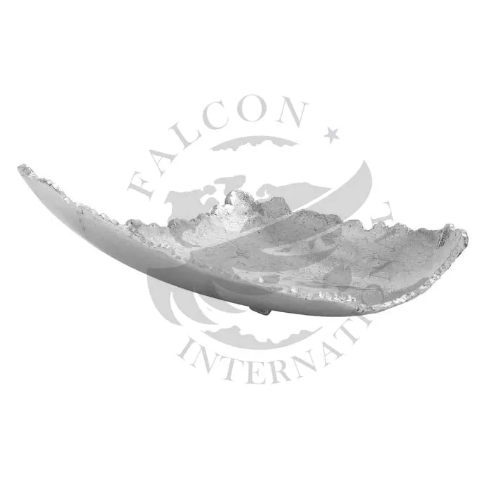 Premium Quality Silver-Finished Designer Handmade Serving Bowl Premium Quality Aluminum Glass Weddings Wholesale Chocolate Metal