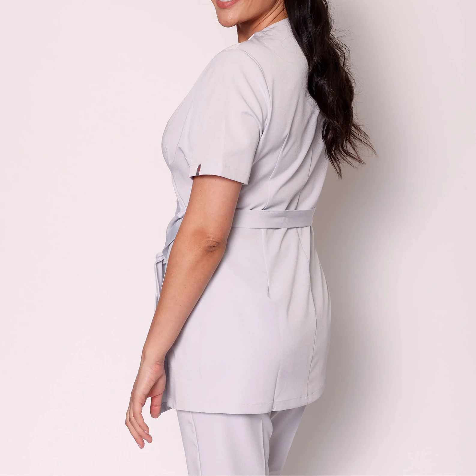 Factory wholesale beautician salon uniforms, hotel uniform sets for hotels Salon Spa Uniforms Nail spa tunic top