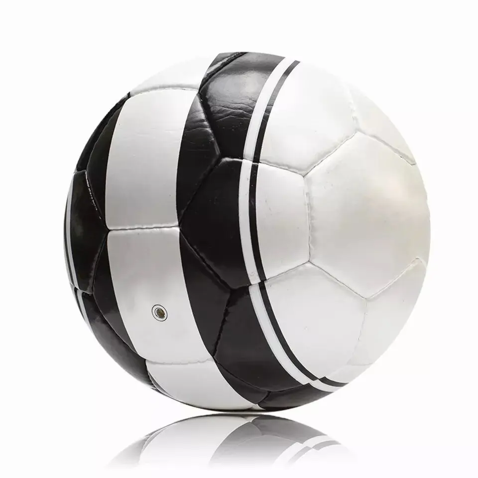 High quality PVC leather size 5 soccer ball football league Football champions sports training made in Pakistan