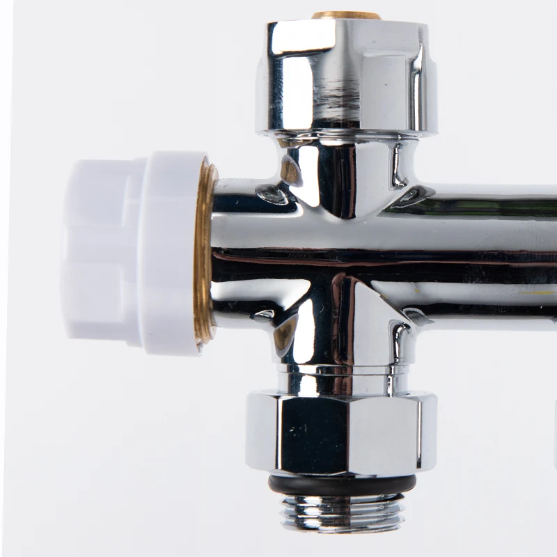 DOZ Thermostatic Radiator H-Valve High-Pressure Hydraulic Control Brass Heater Valve for Water-Based HVAC System OEM Supported