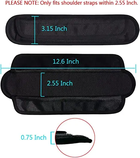 Custom Tape Removable Professional Photography Camera Strap Shoulder Pad