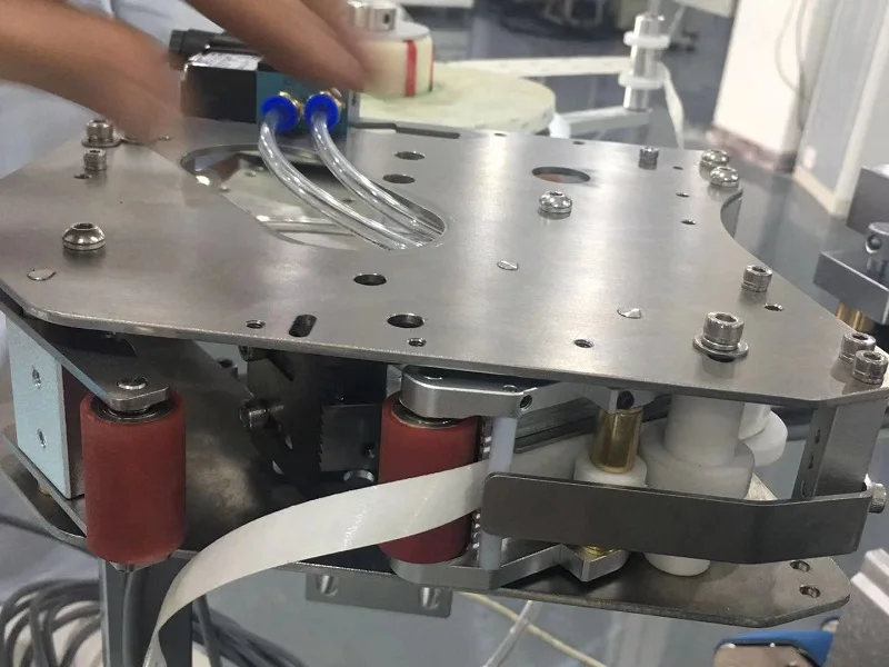 KQ//keqi-Semi-auto Double-side Tape Adhesive Gluing Machine TS-1100A