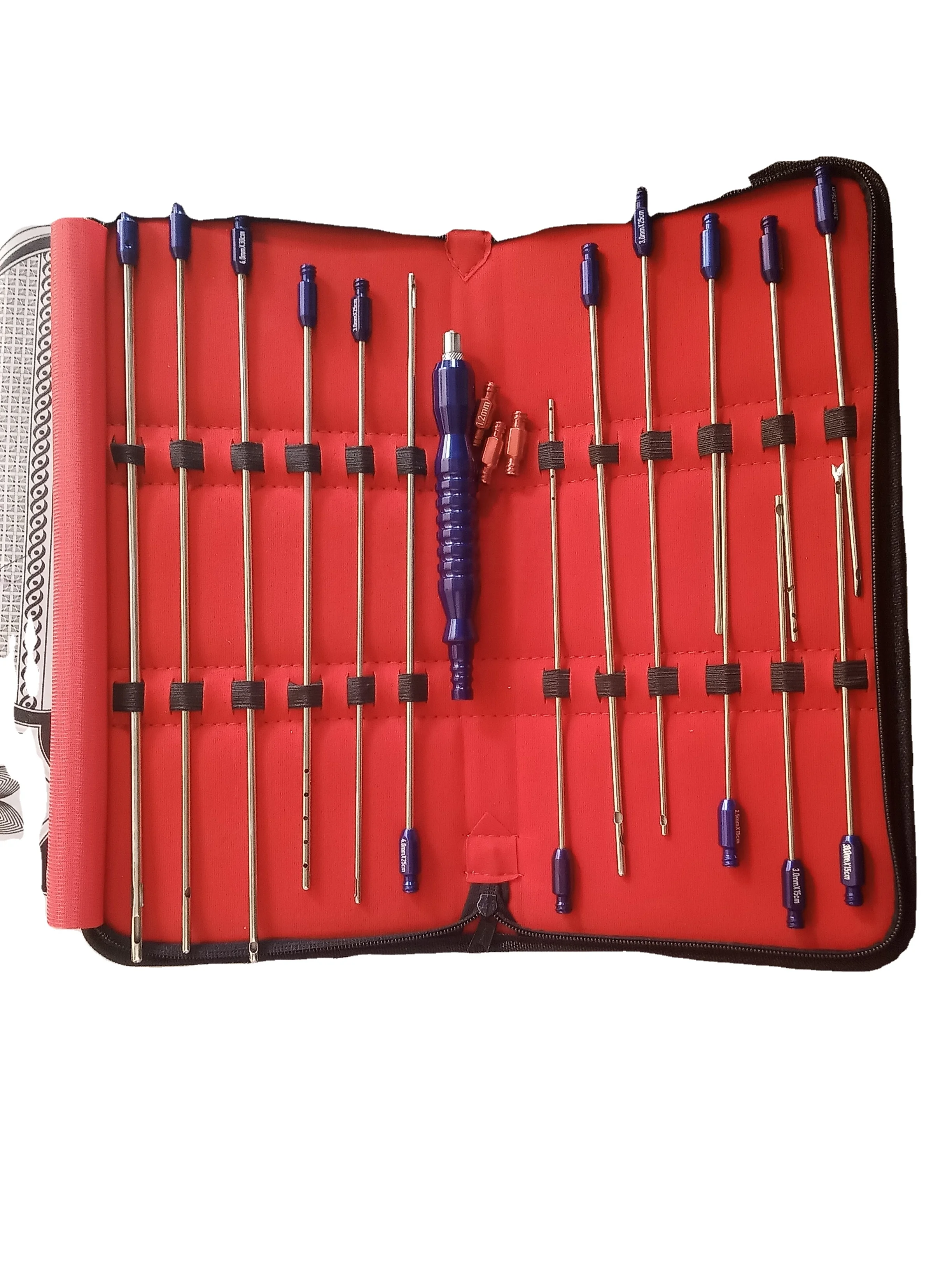 Stainless Steel Liposuction Cannulas Fat Grafting Transplantation Set of 27 Pcs Customized Surgical Instruments fat reduction se