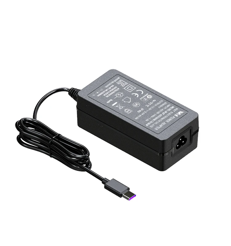 PD charger ce gs cb etl saa ukca certificate 65w 20v 3a ac dc desktop power adapter usb c charging for It-related equipment