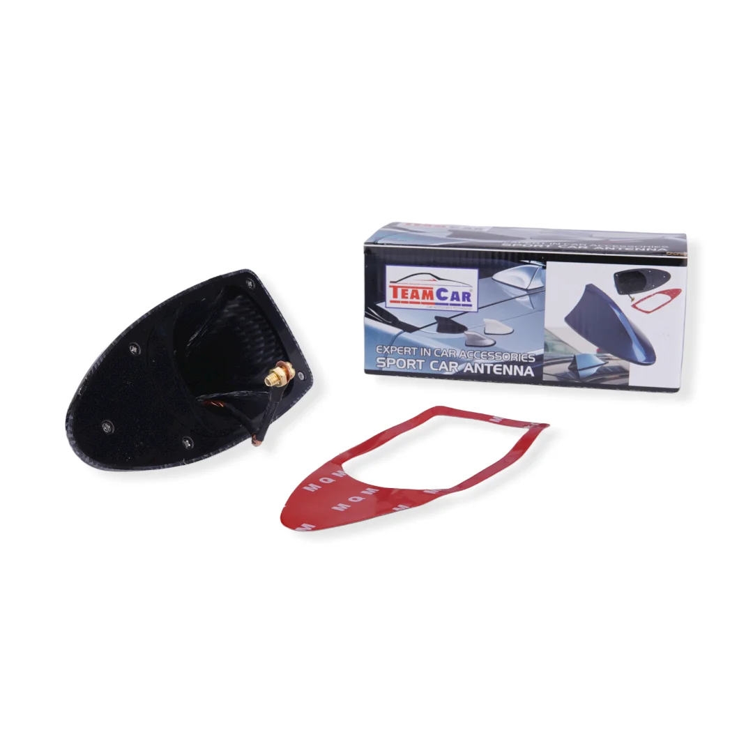 Водонепроницаемая автомобильная антенна FM/AM/DAB для крыши автомобиля углеродная с силиконовой декоративной антенной